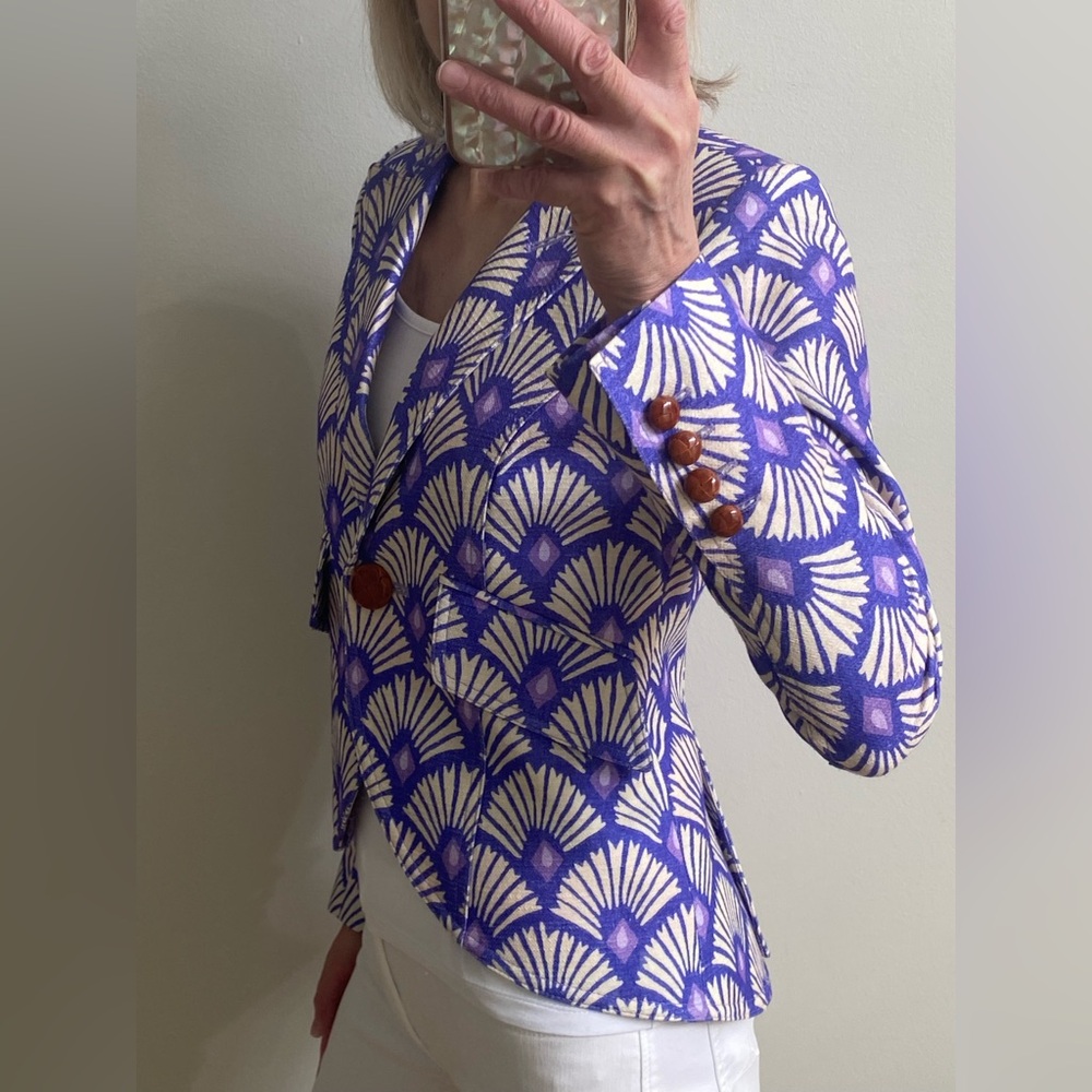 NWT Smythe 100% Cotton Blazer